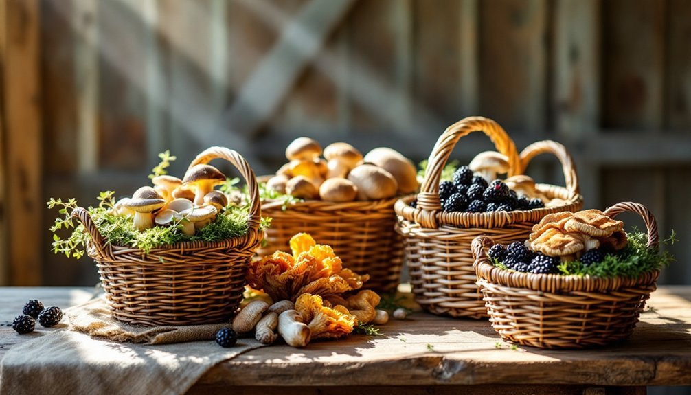 community focused foraging baskets