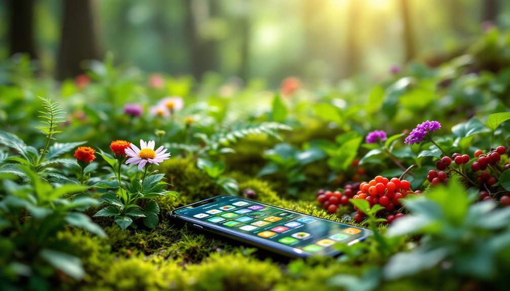 essential foraging plant apps