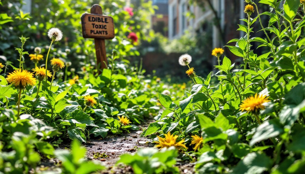 foraging city plants safely