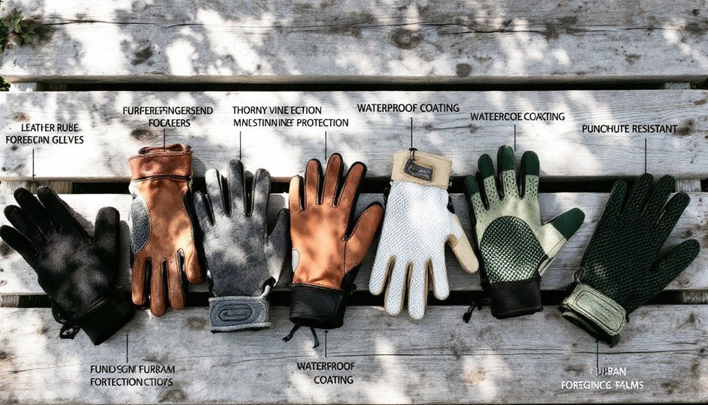 foraging gloves for safety