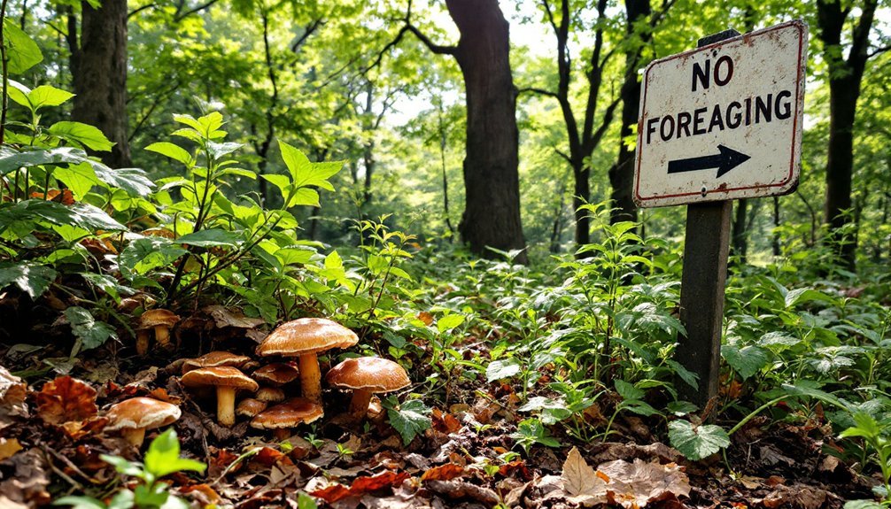 foraging regulations in parks