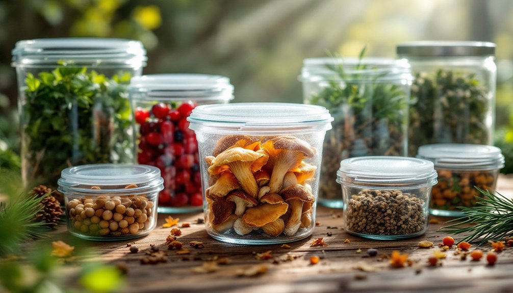 freezer safe containers for foragers