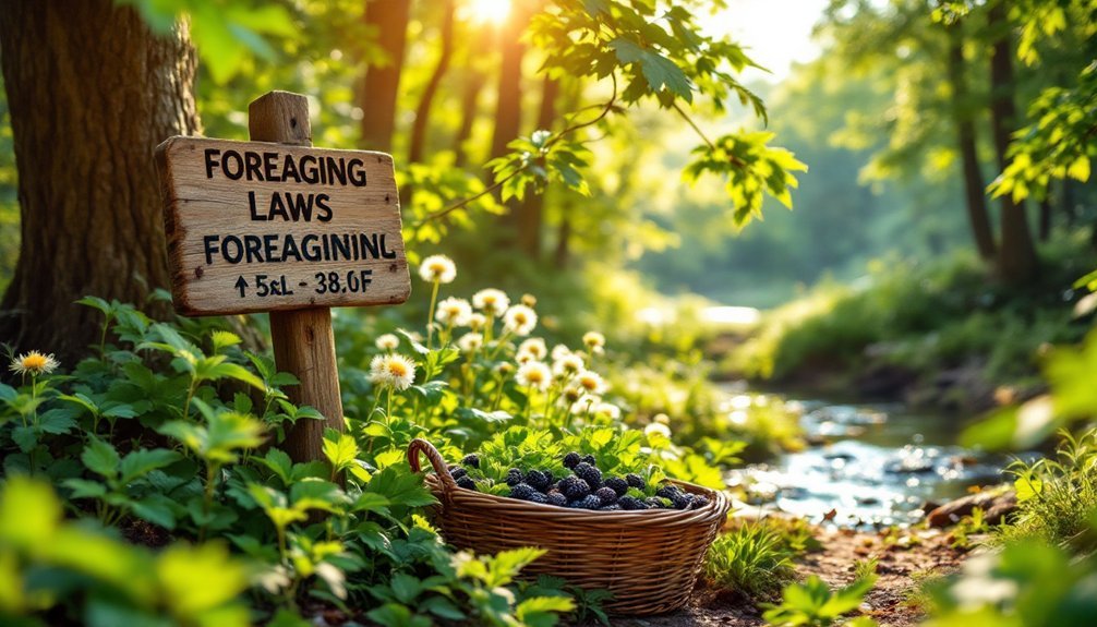 legal protections for foraging