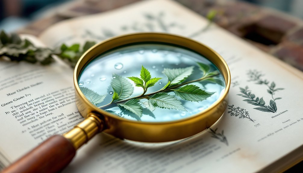 magnifying glasses for plants