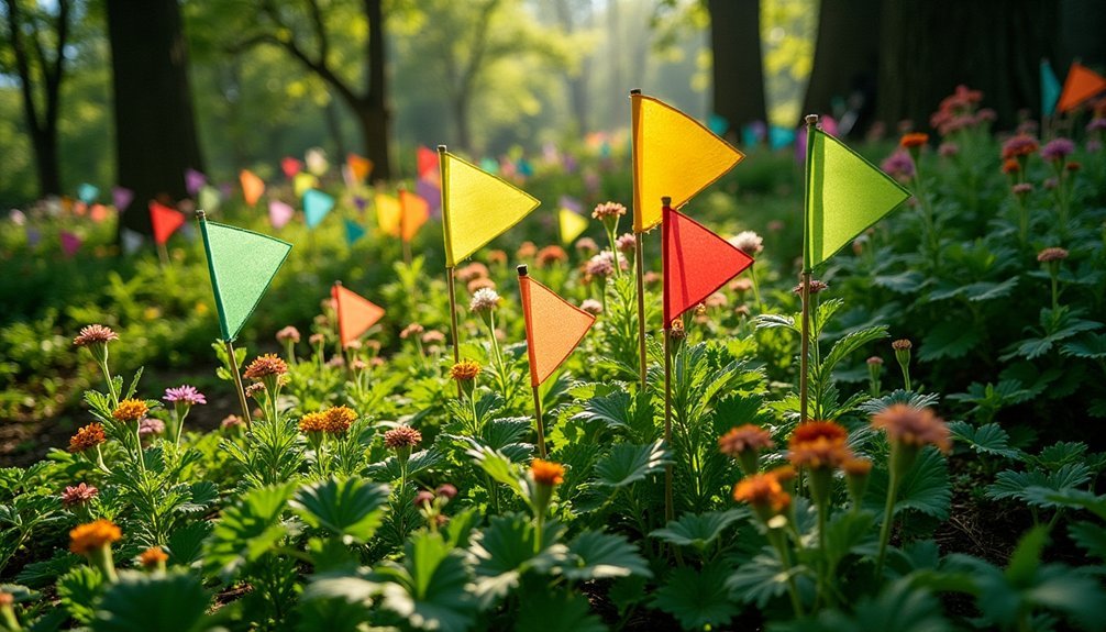 plant location identification markers