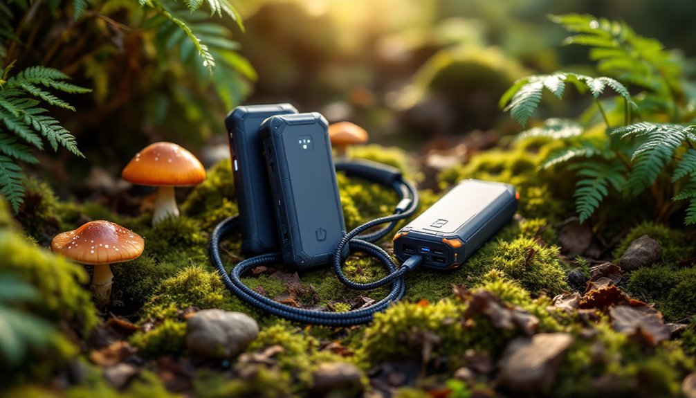 portable power banks for foraging