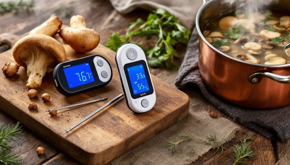 safe wild food thermometers