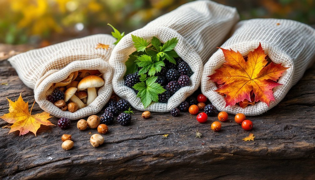 sustainable urban foraging bags