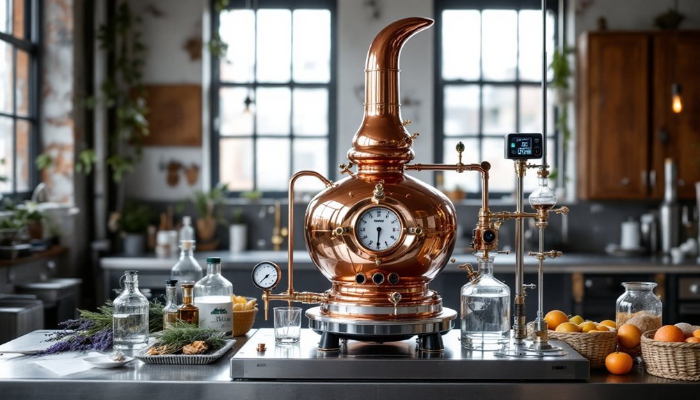 urban foraged aromatics distillation equipment