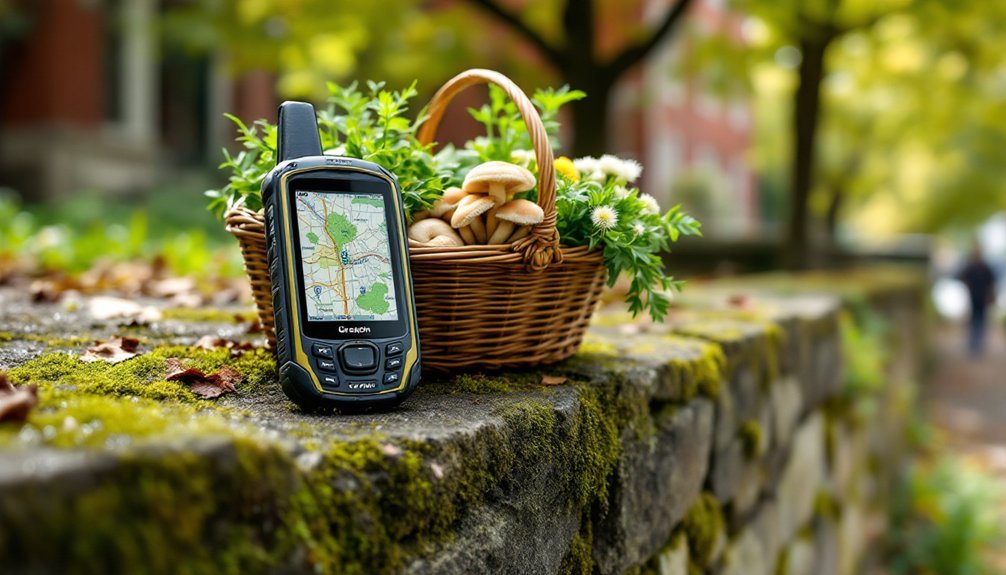 urban foraging gps devices