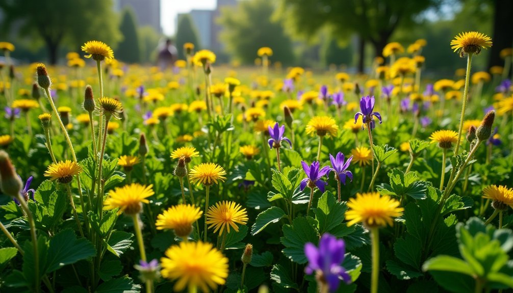 urban foraging in parks