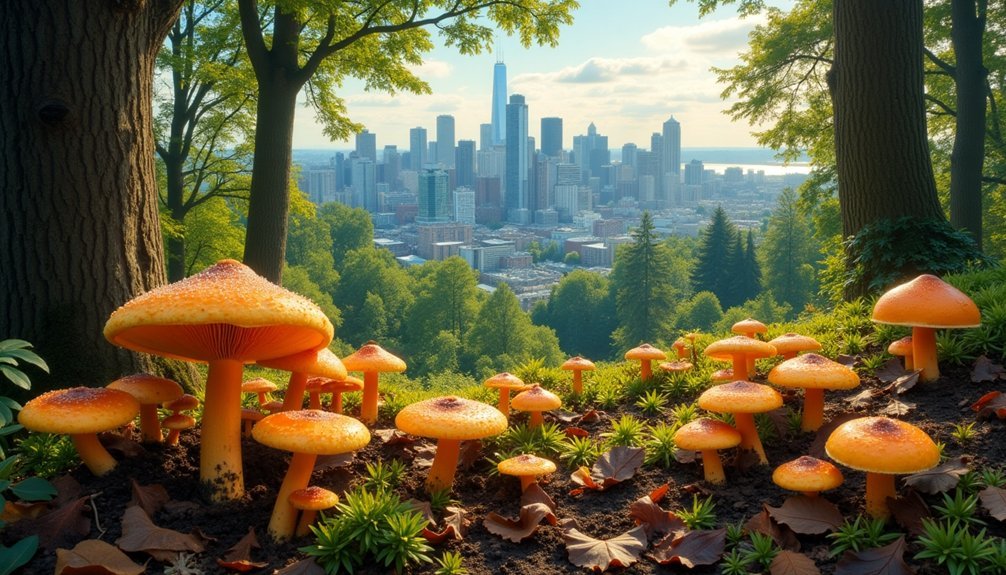 urban fungi in pacific northwest