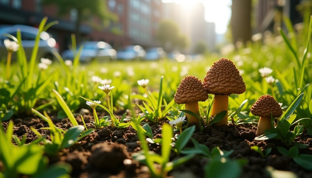 urban morel habitat insights