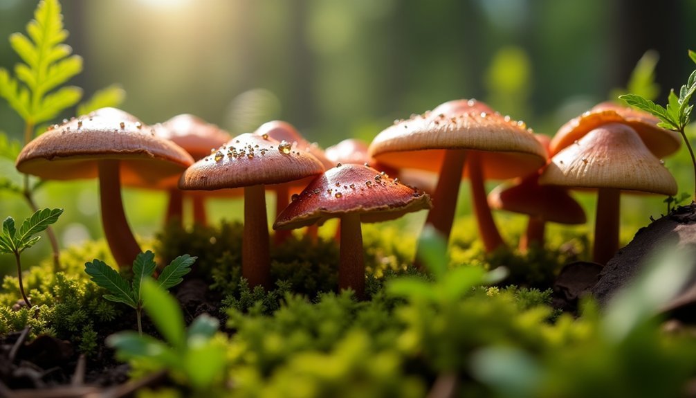 urban parks seasonal mushrooms