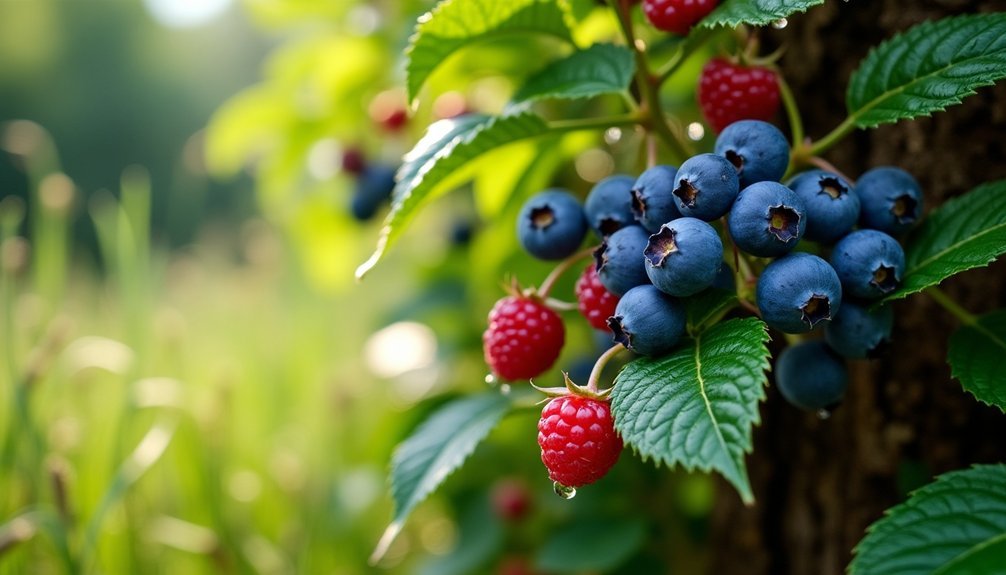 urban parks wild berries