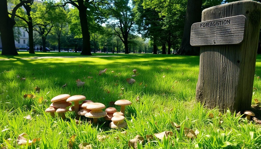 city park foraging rules
