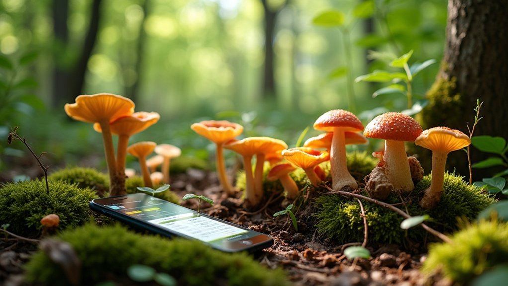 collaborative foraging app experiences