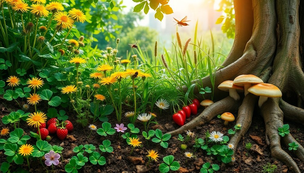 community through foraging together