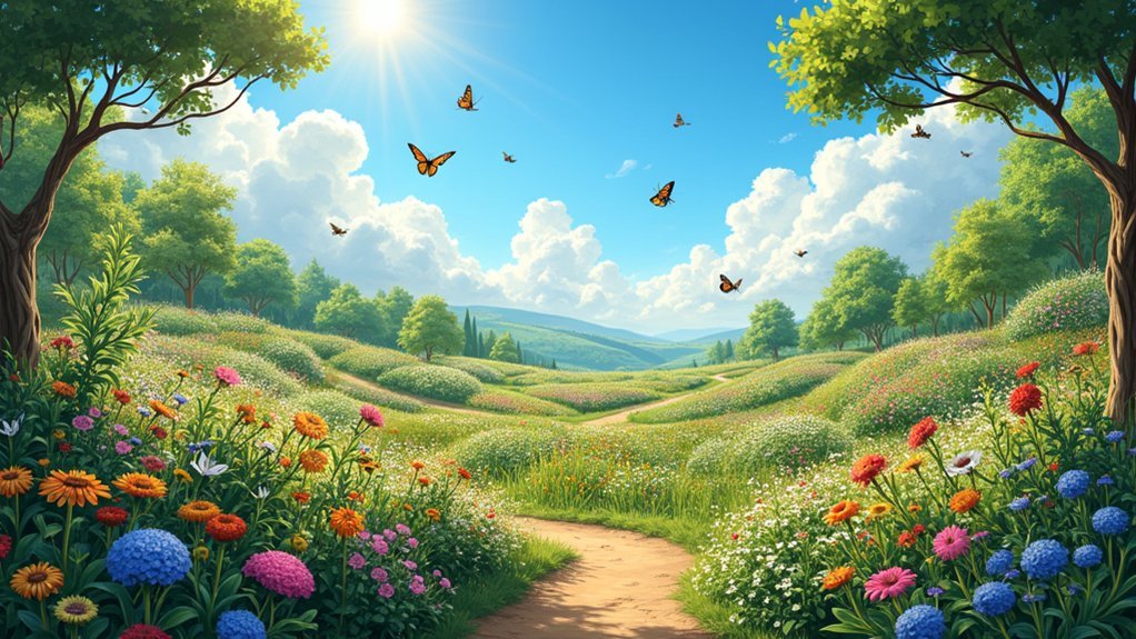 connected gardens enhance pollinators