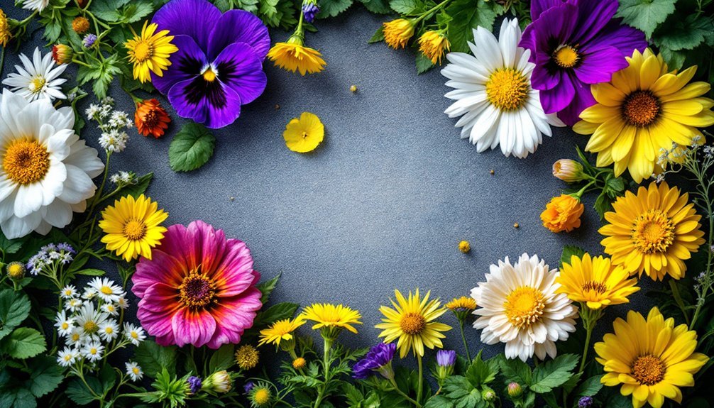 edible flowers for foraging