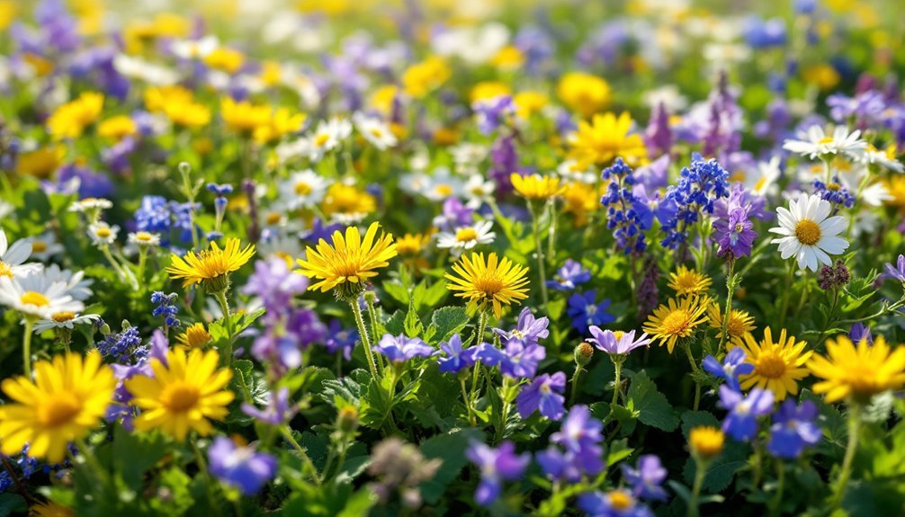 edible flowers for foraging