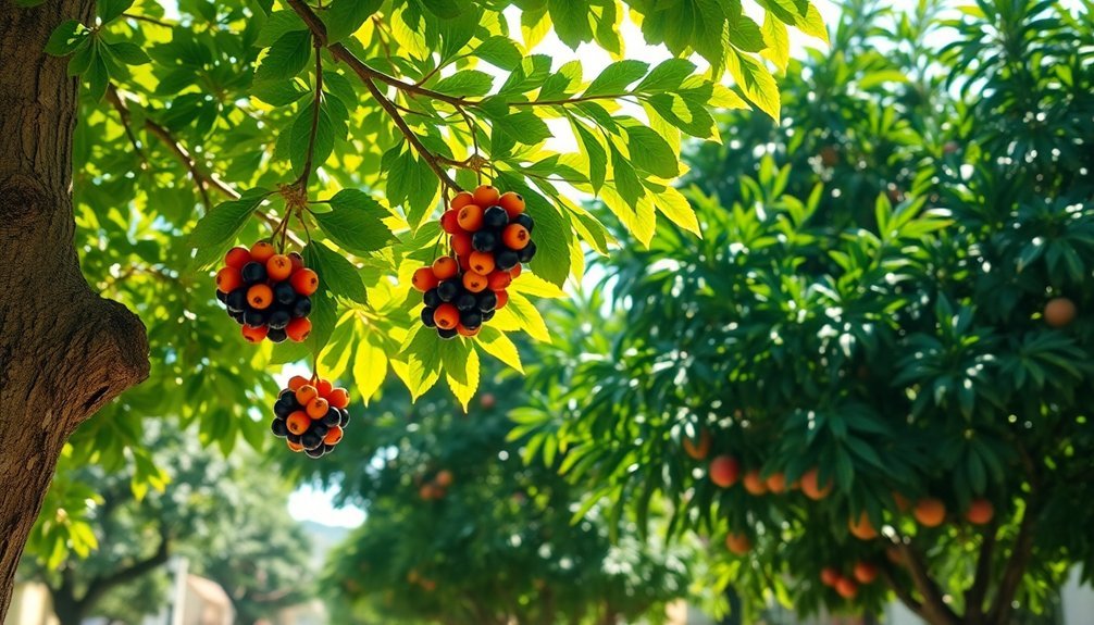 edible trees in neighborhoods