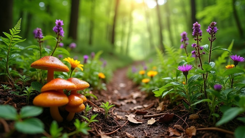 explore local foraging trails