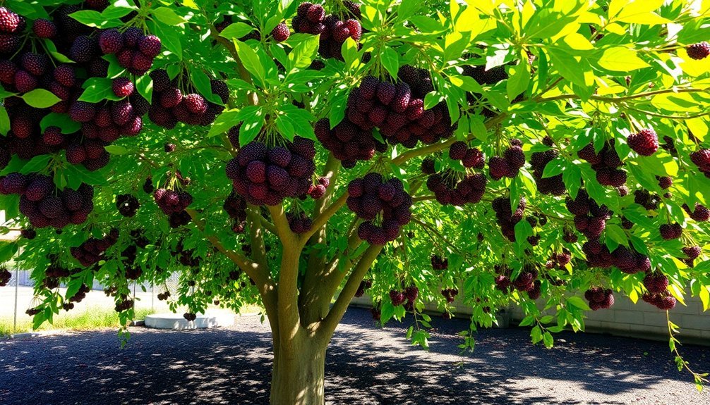 fast growing shade trees