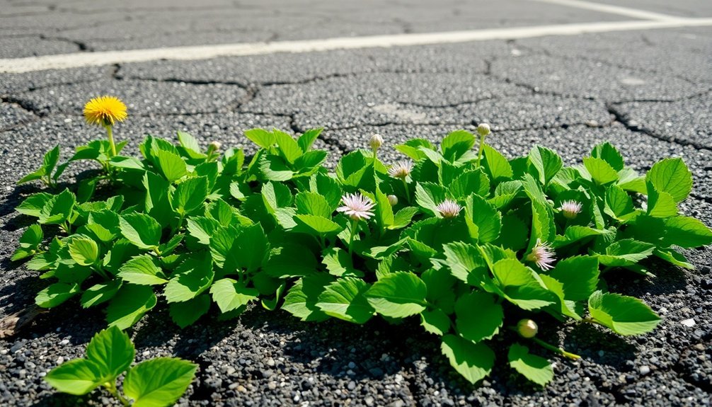 foraged parking lot ingredients