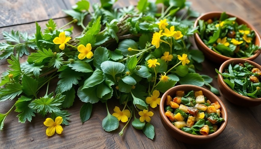 foraged urban greens recipes