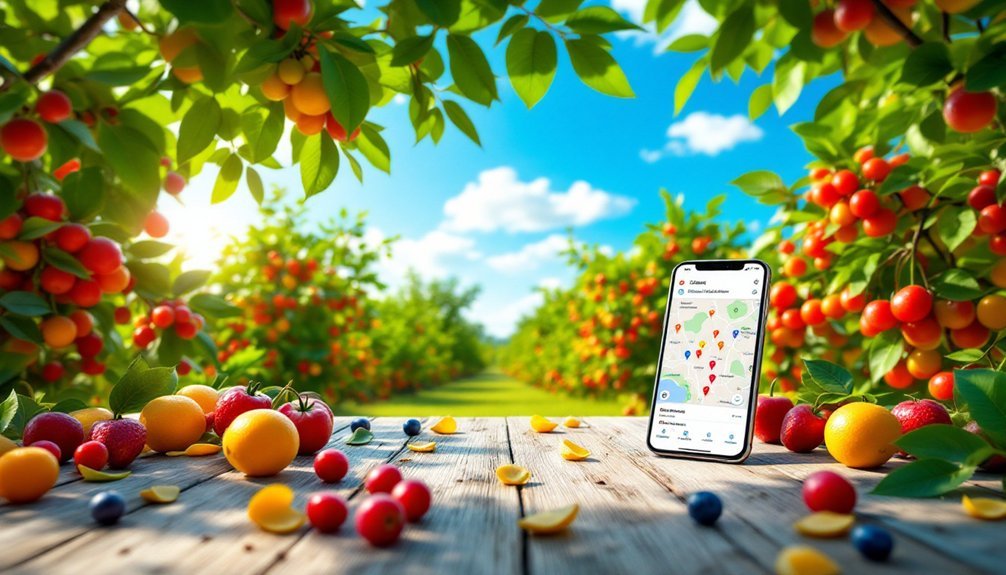 foraging fruit tree apps