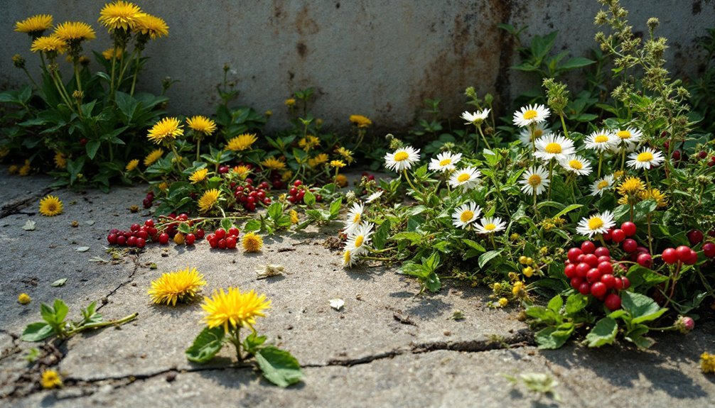foraging in urban spaces