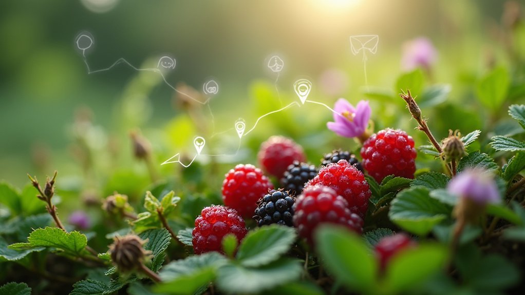 foraging local edible plants