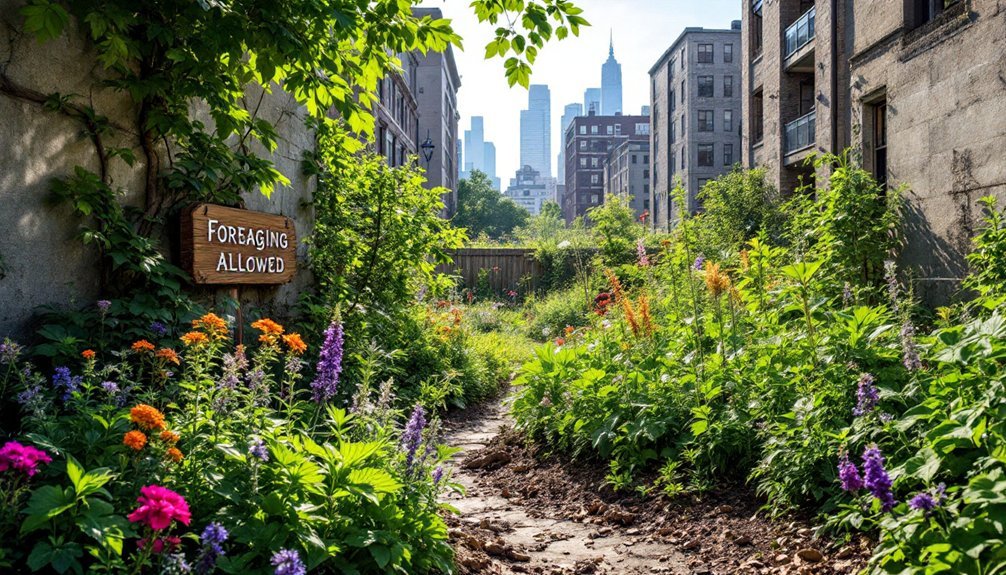 foraging permission in cities