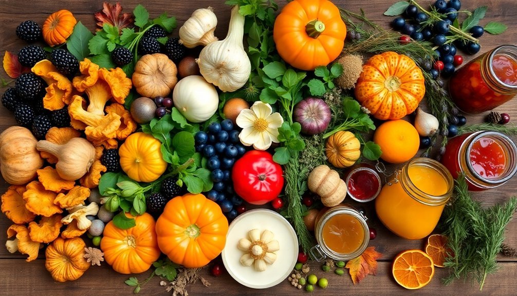 foraging seasonal cooking recipes