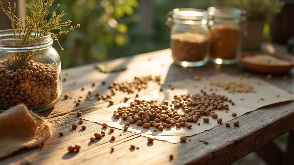 foraging seeds drying tips