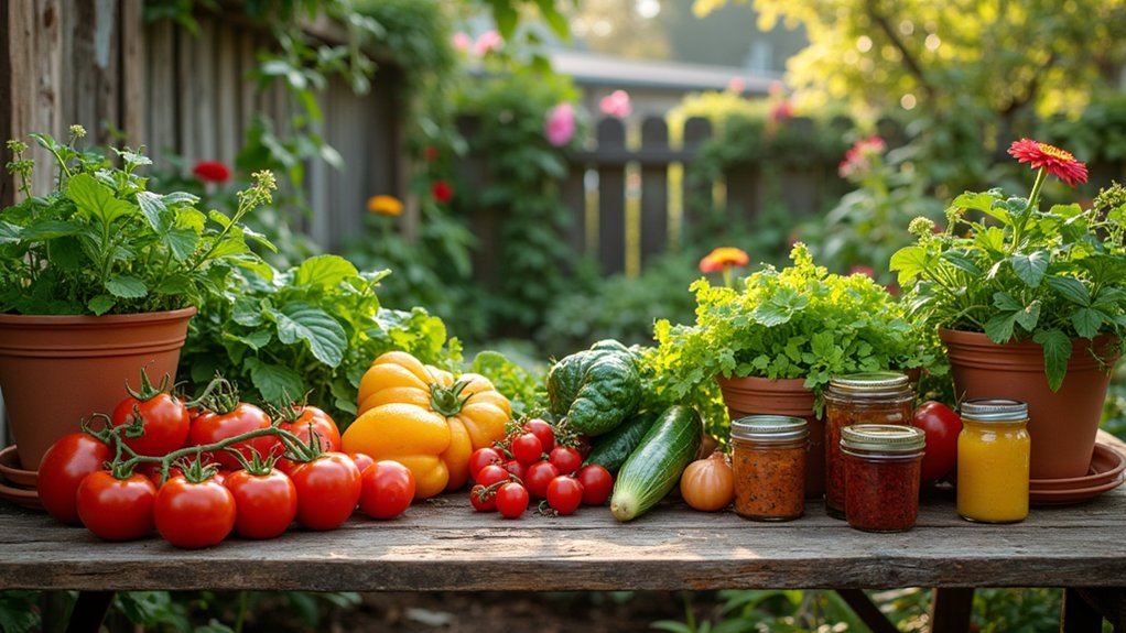 garden produce exchange station
