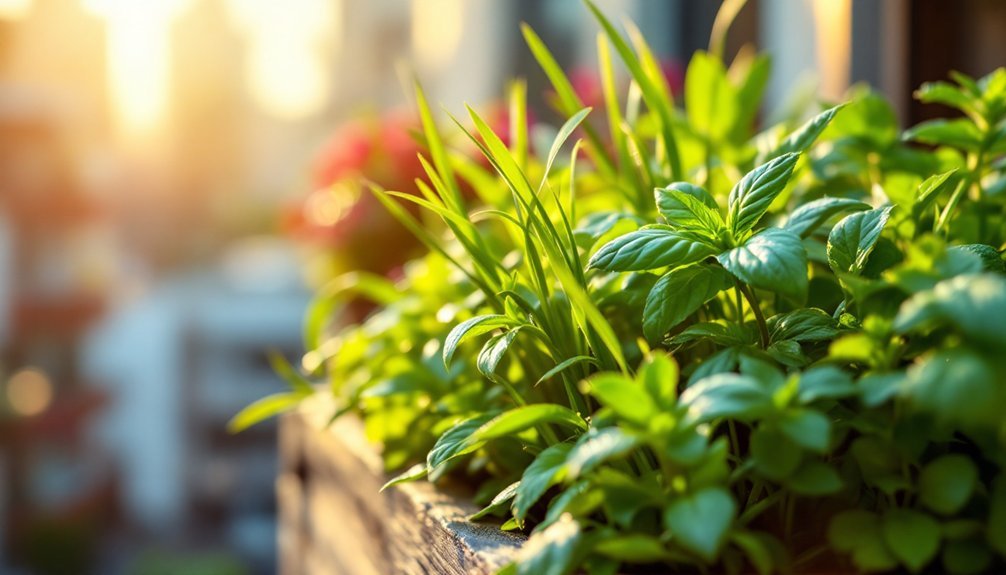 gather urban herbs monthly