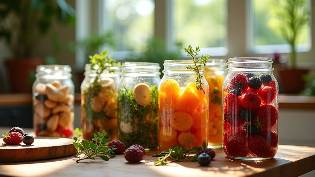 glass jars preserve better
