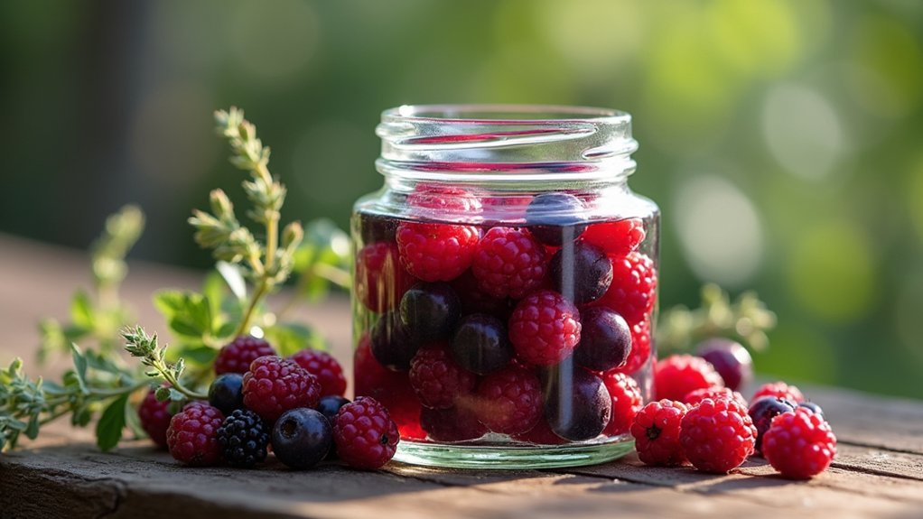 glass jars preserve better