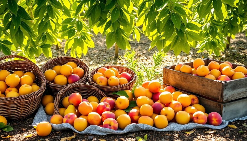 harvesting local fruit efficiently