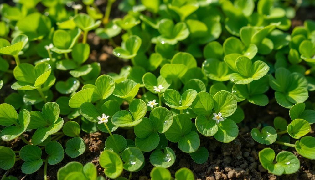 identifying and gathering chickweed