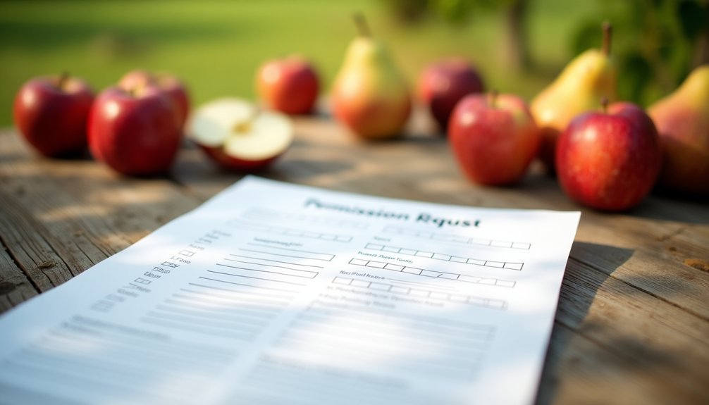 local gleaning application steps
