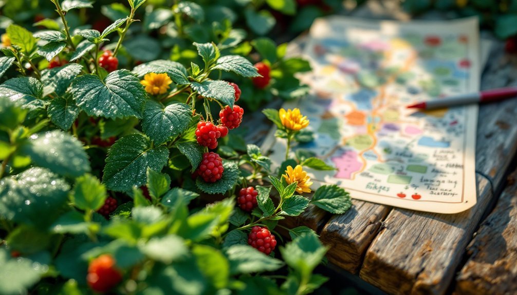 mapping local edible plants