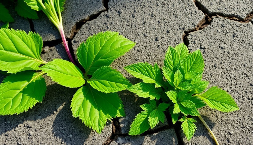 medicinal weeds in urban areas