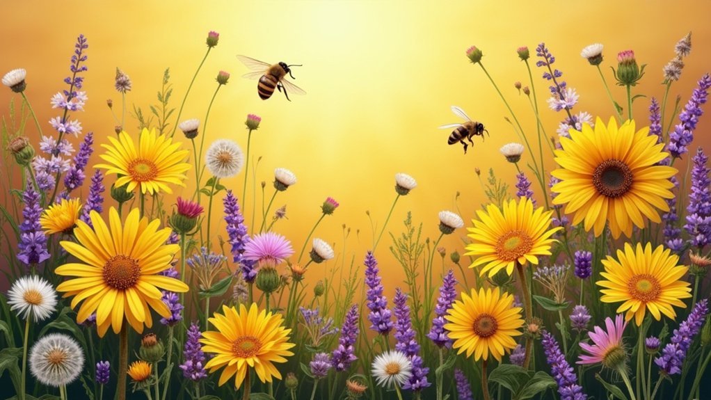 nectar availability throughout seasons