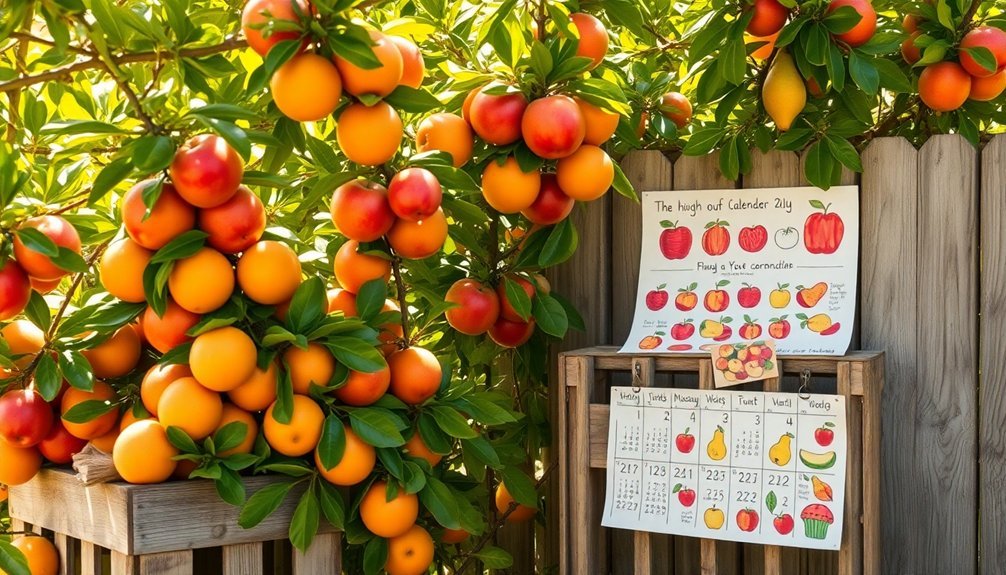 neighborhood harvest calendar guide