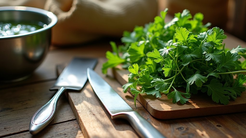nettle processing essential tools