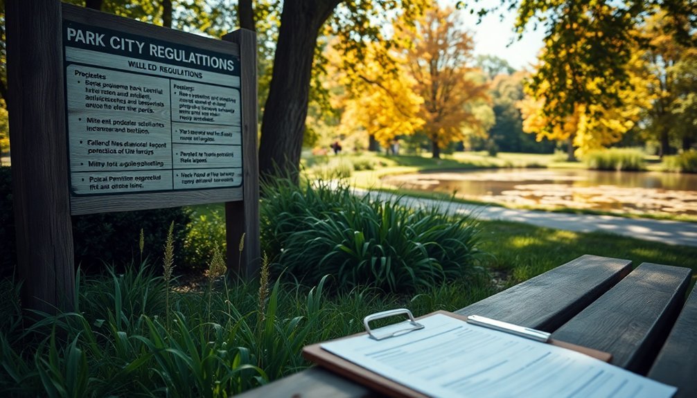 park rules and permits