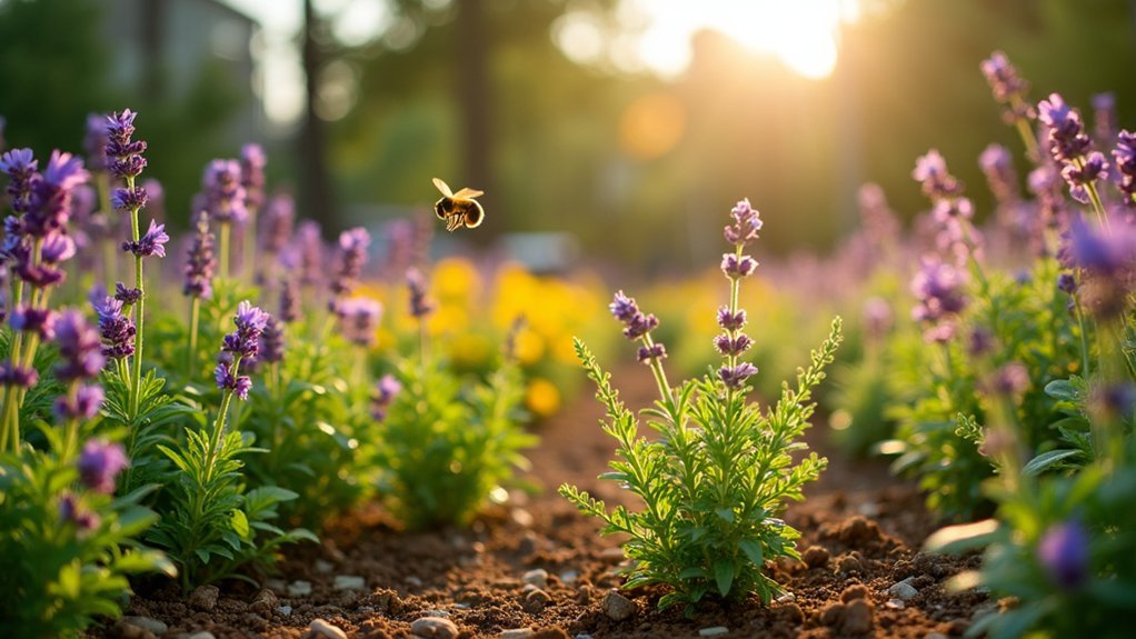 pollinator friendly public gardens